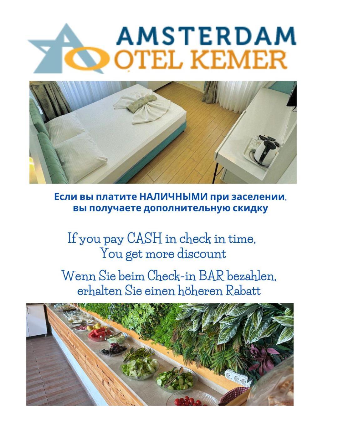 Amsterdam Boutique Hotel Kemer Eksteriør billede